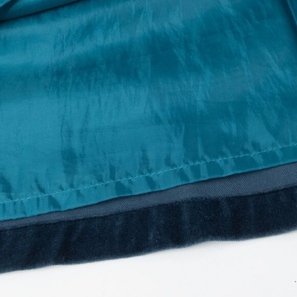 Boden turquoise blue green teal velvet ribbon skirt size 6 - Picture 6 of 9